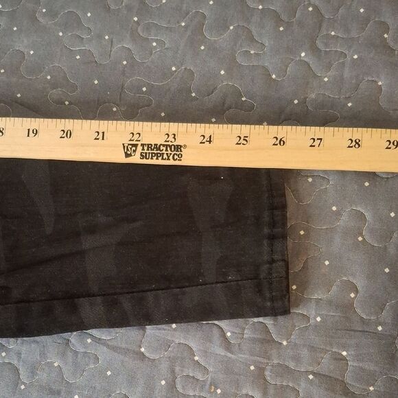 Social Standard by Sanctuary Black Camouflage Ankle Skinny Jeans size 10 - Picture 8 of 8